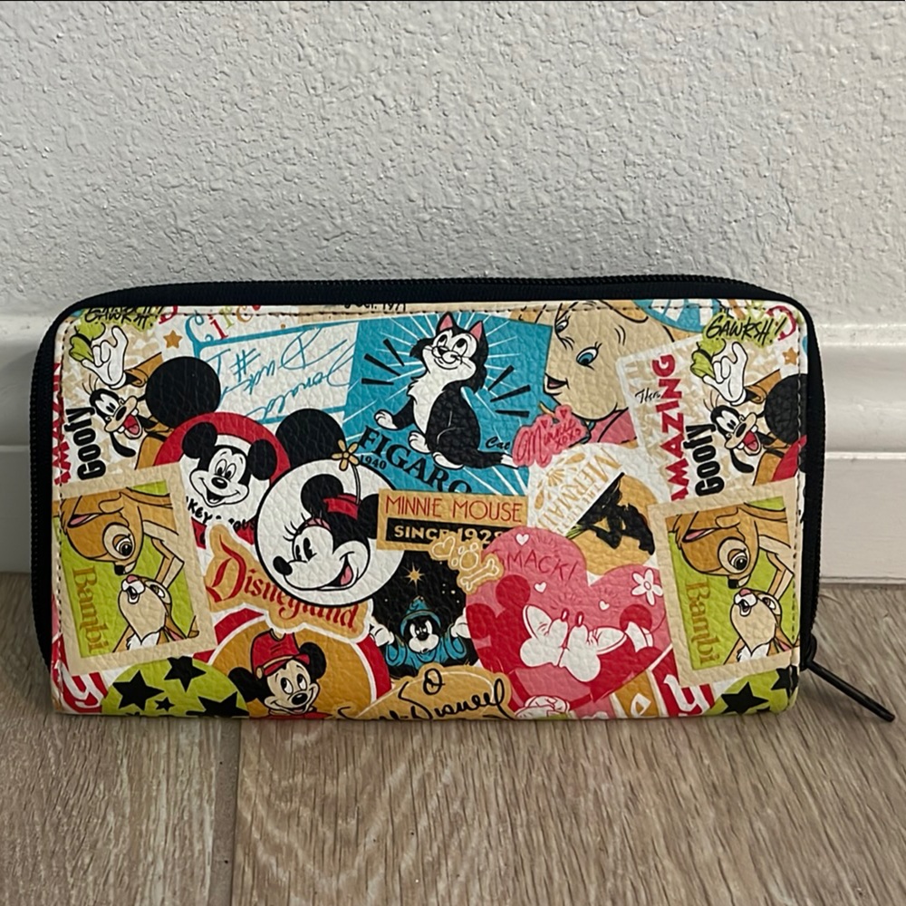 Disney Multicolor Character Wallet